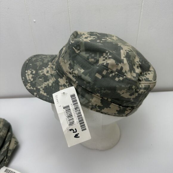 Sekri Industries Military Patrol Cap Hat Camo Size 7 Camouflage Lot of 2 NWT - Picture 3 of 10